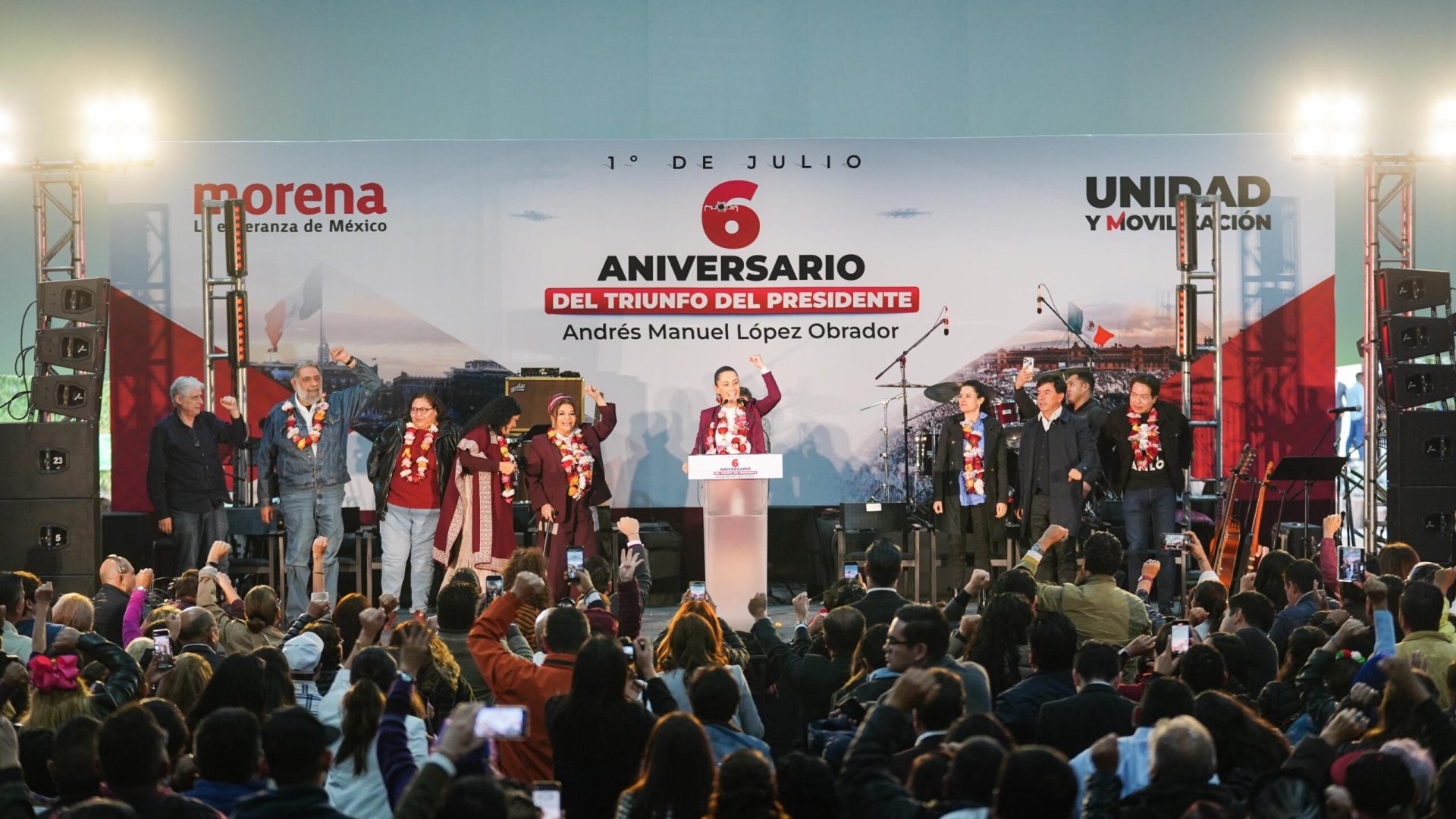 Claudia Sheinbaum convoca a salir a las plazas para dar continuidad a la 4T