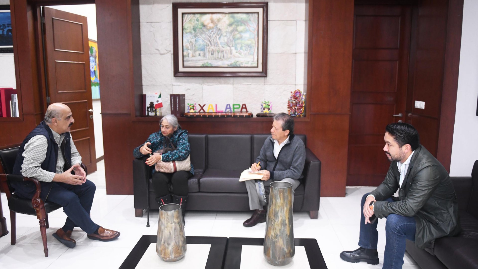 Instruye Ricardo Ahued a atender emergencias por lluvias