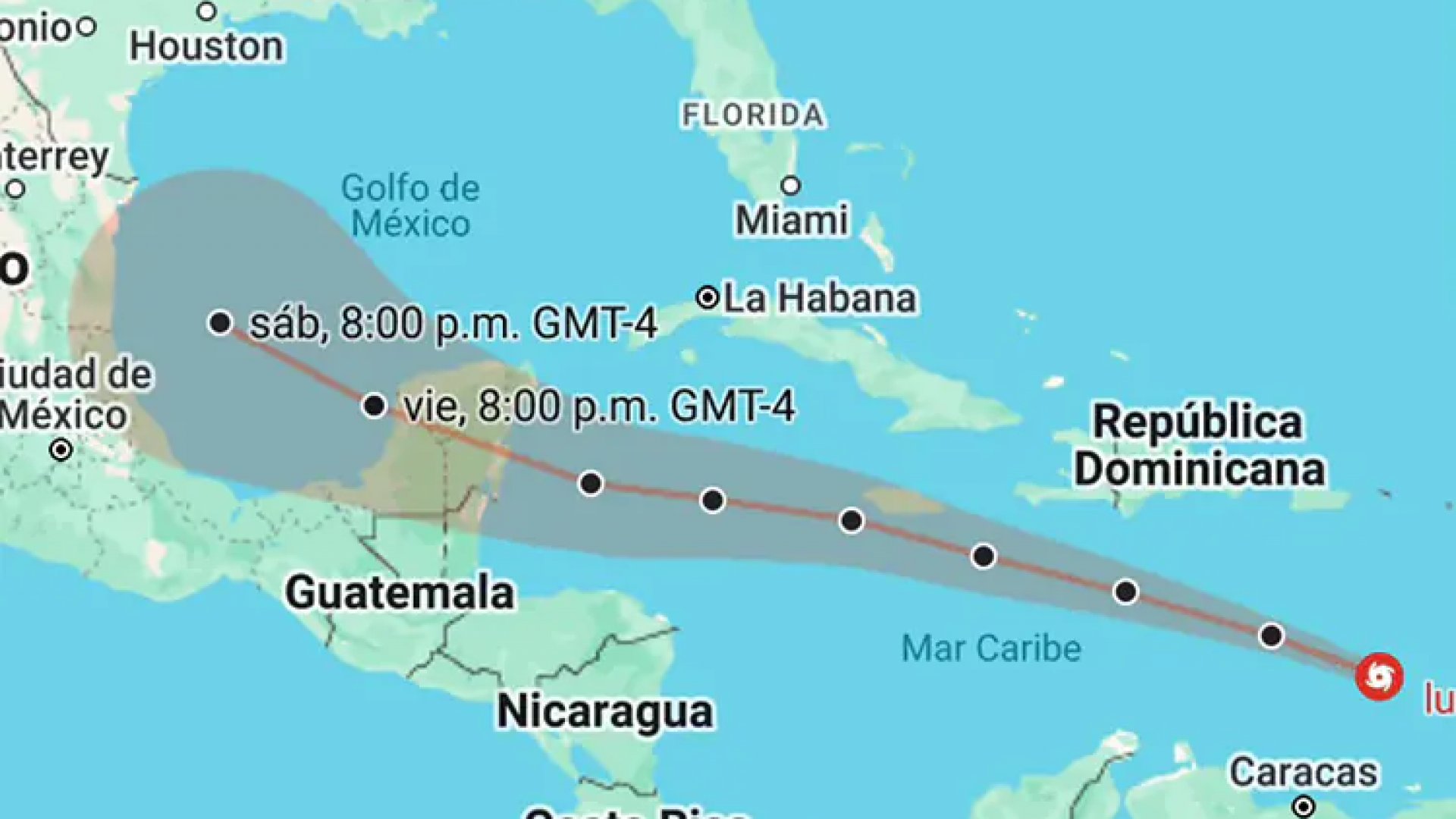Beryl se intensifica a huracán categoría 5