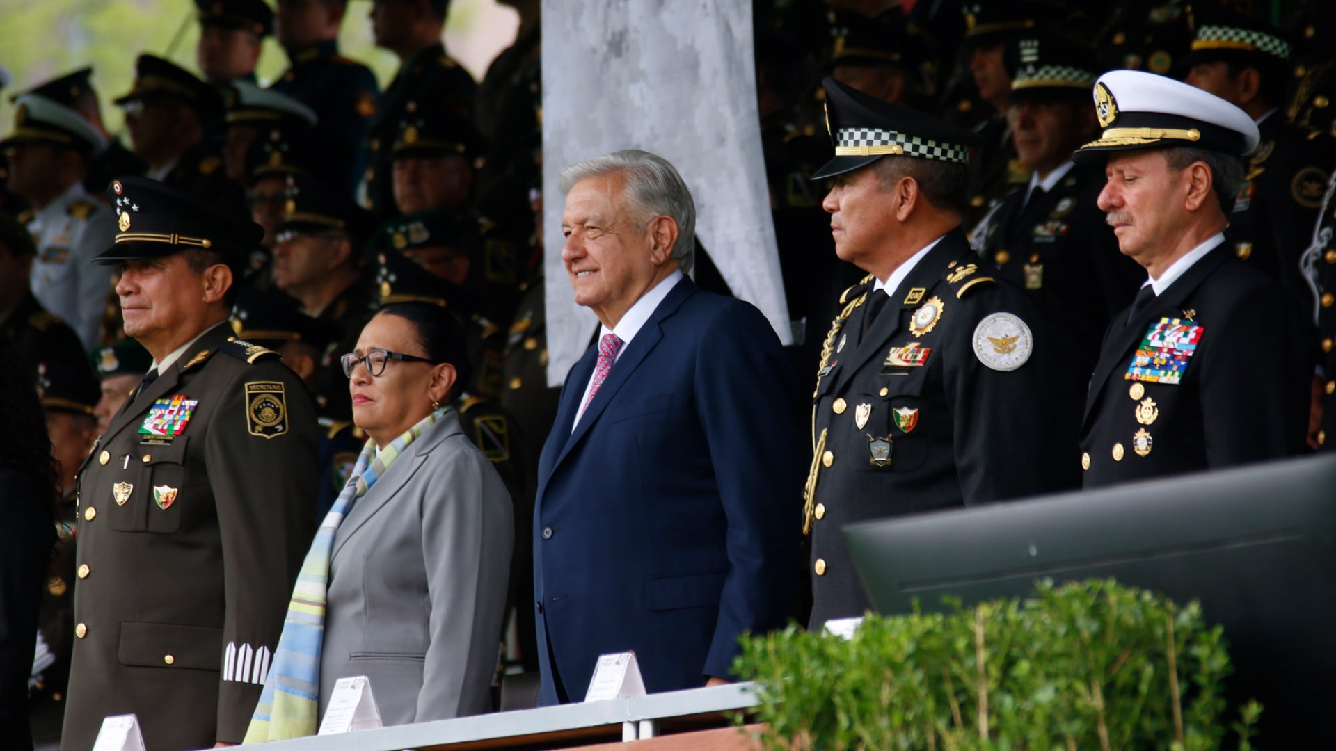 AMLO preside quinto aniversario de la Guardia Nacional
