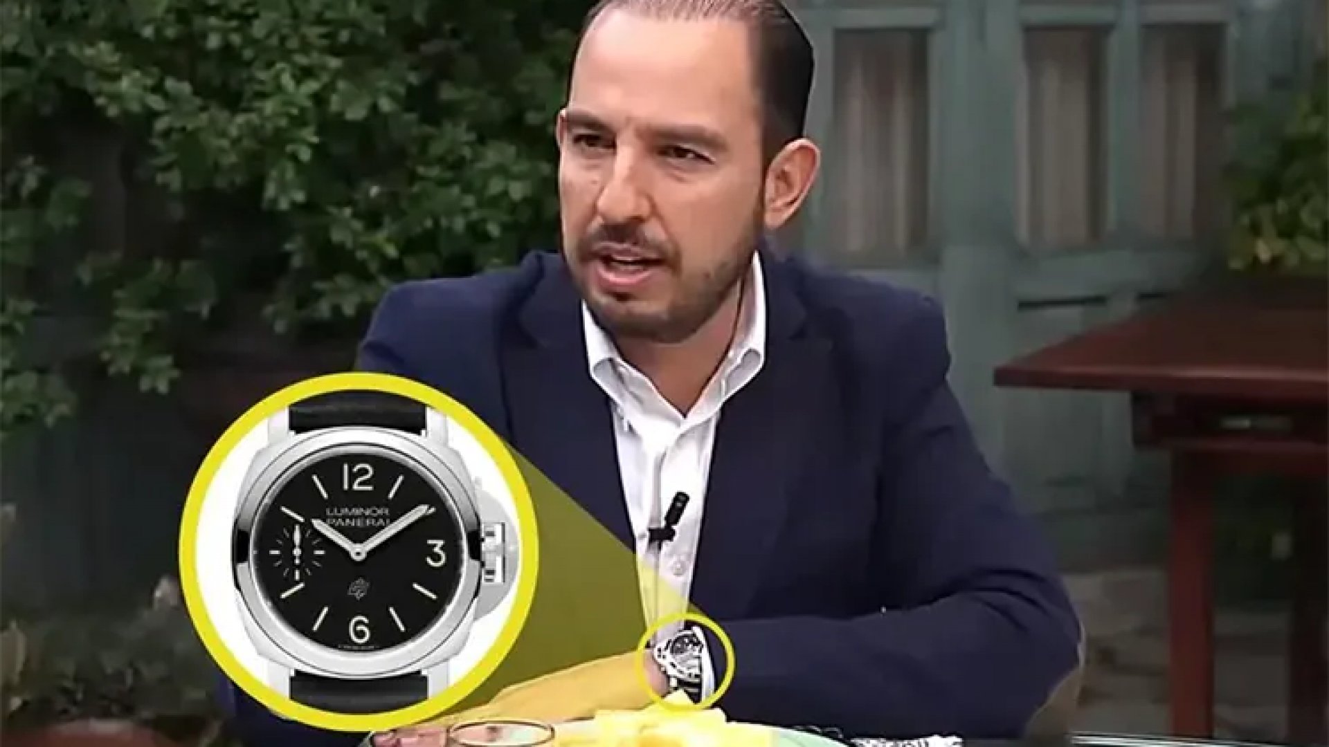Marko Cortés, entre pleitos y un reloj de 120 mil pesos