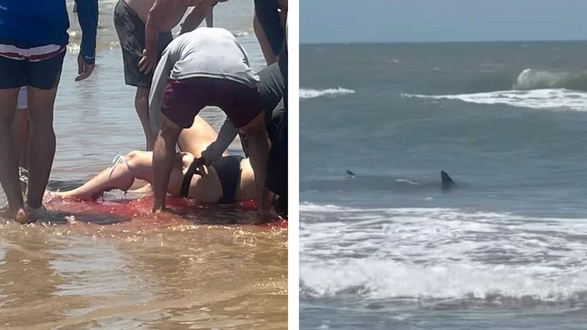 Tiburón ataca a cuatro en Isla del Padre, en Texas