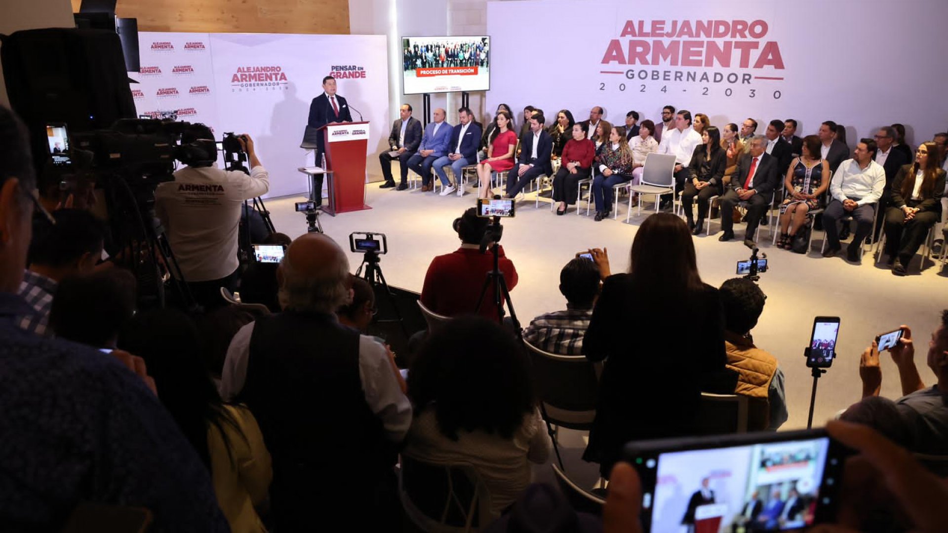Se integran 3 comisiones y un comité técnico a la transición del gobernador electo Alejandro Armenta
