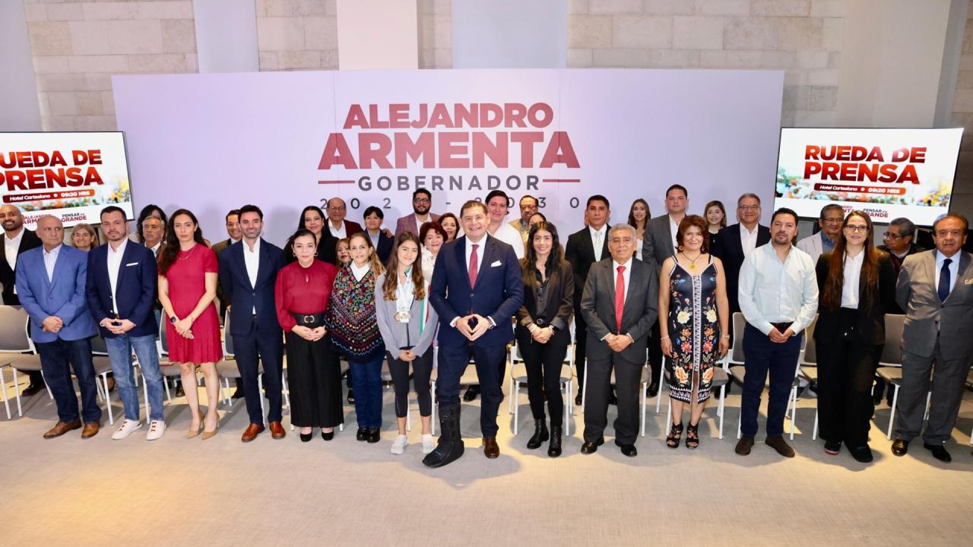 Armenta consolida la transición en Puebla con proyectos para un futuro humanista y continuo