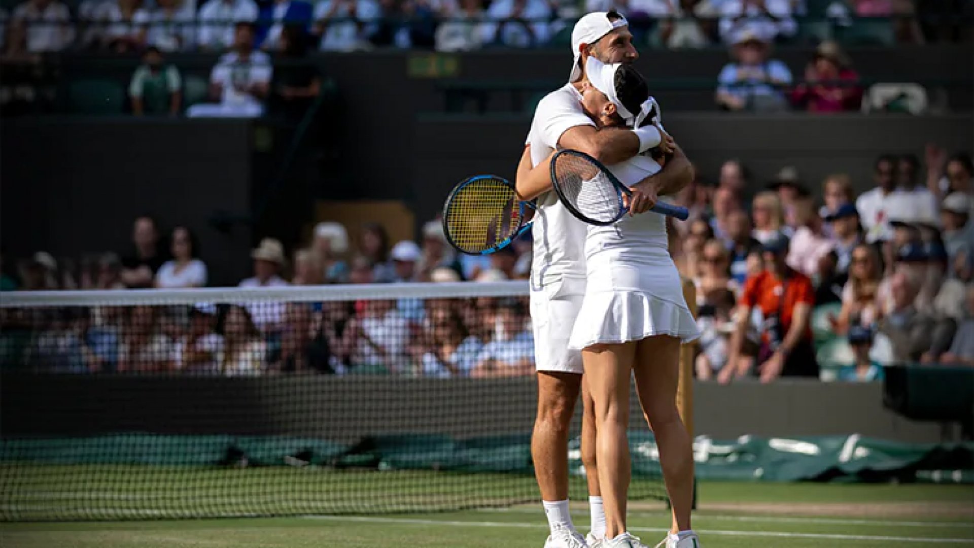 ¡Histórico! Mexicanos llegan a la final de dobles mixtos en Wimbledon