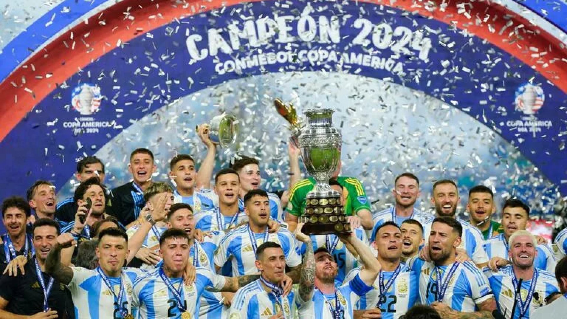 Argentina derrota a Colombia y se corona en Copa América