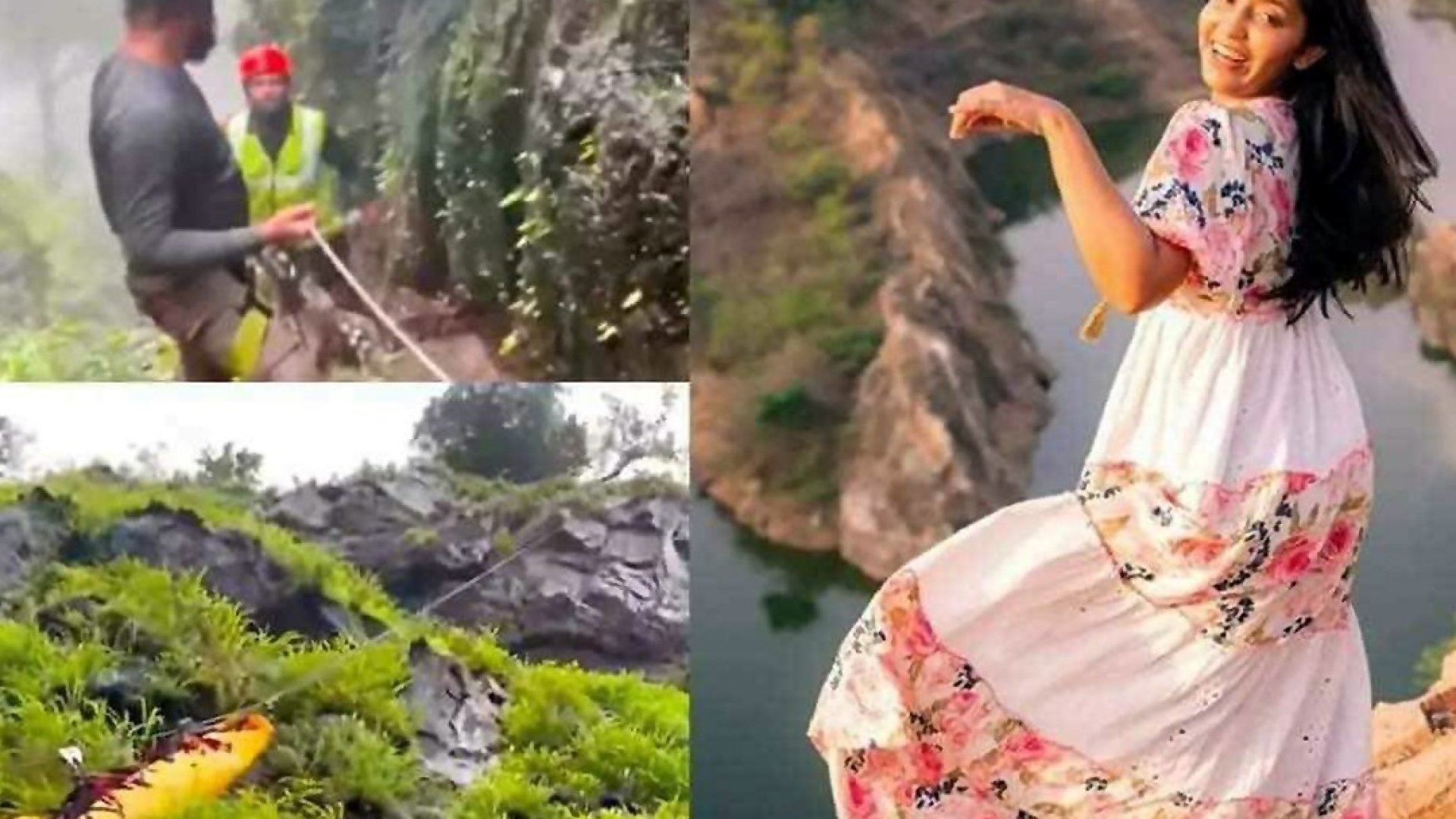 Aanvi Kamdar muere al caer 106 metros por grabar una cascada para sus redes sociales
