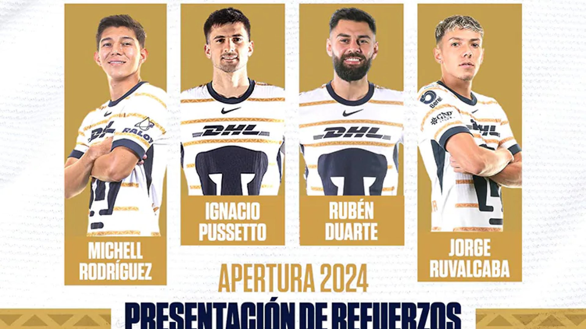 Pumas presenta nuevos rostros para el Apertura 2024