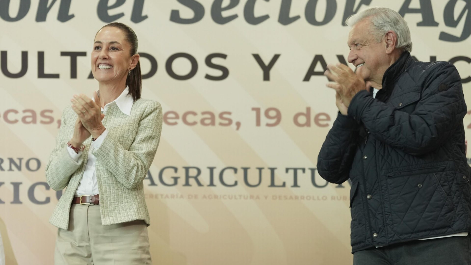 Claudia Sheinbaum: vamos a seguir con el apoyo que se merecen las y los zacatecanos que trabajan el campo