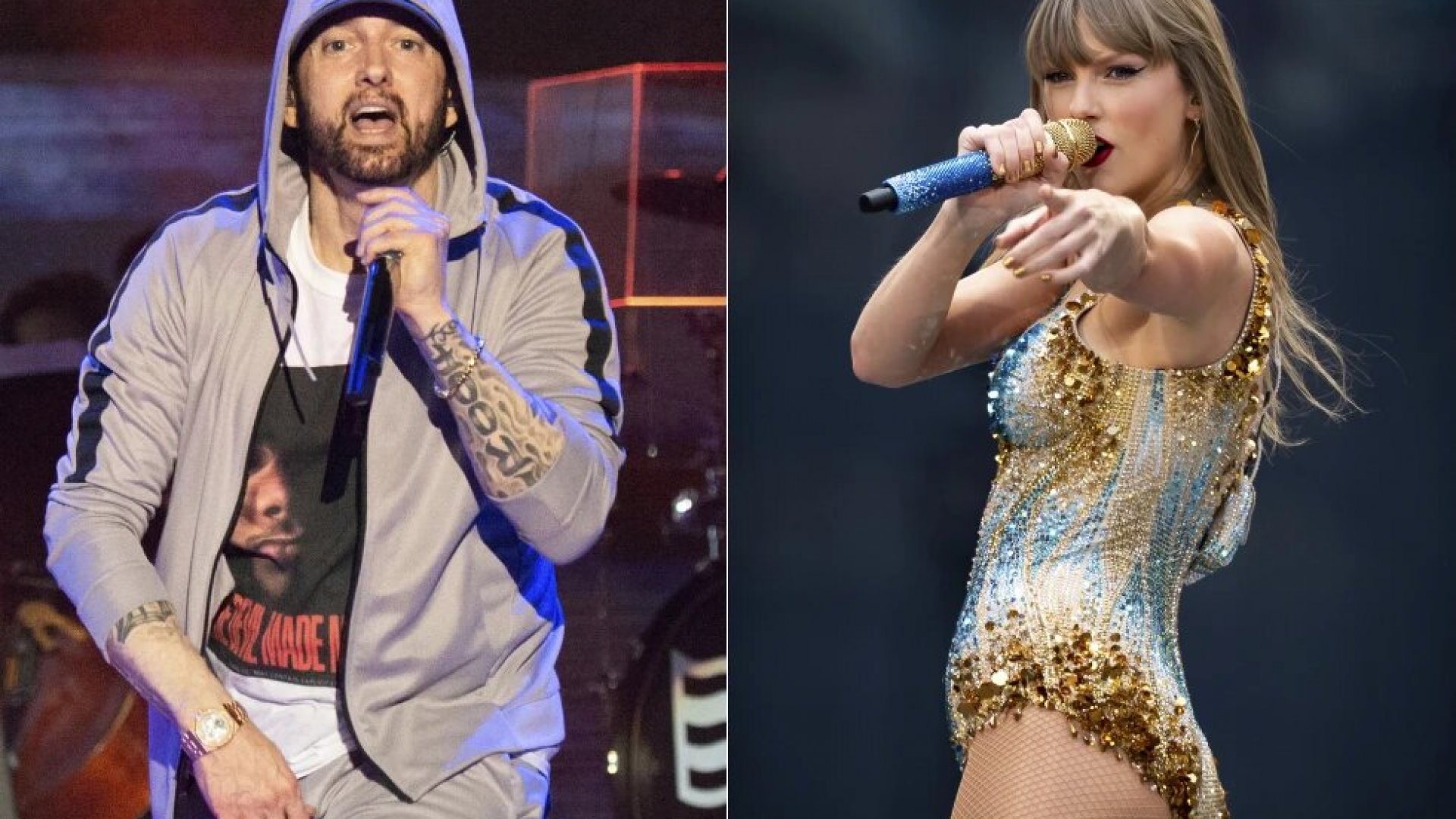 Eminem supera a Taylor Swift en la lista de álbumes más vendidos