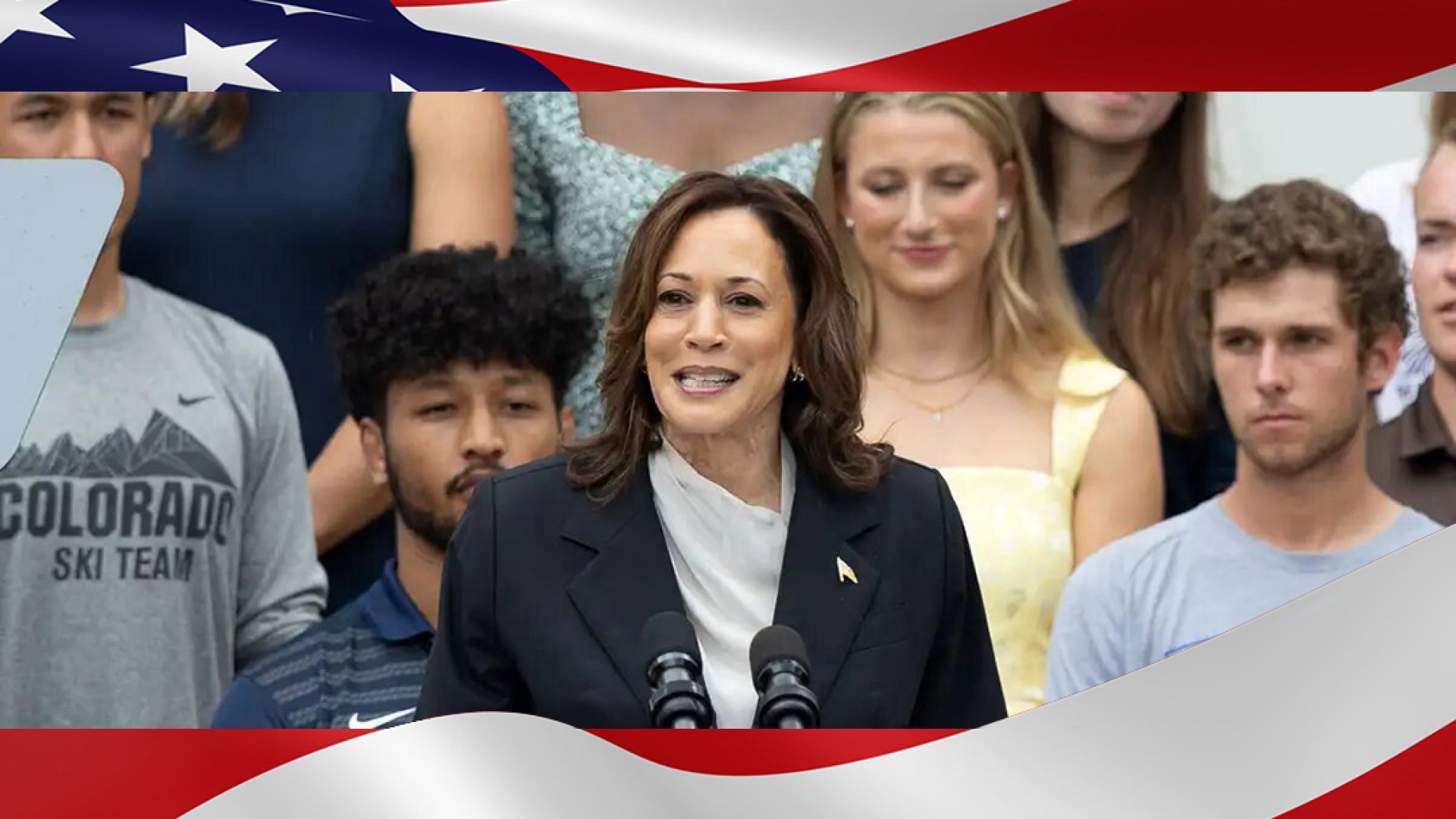 Kamala Harris arremete contra Trump en su primer discurso electoral