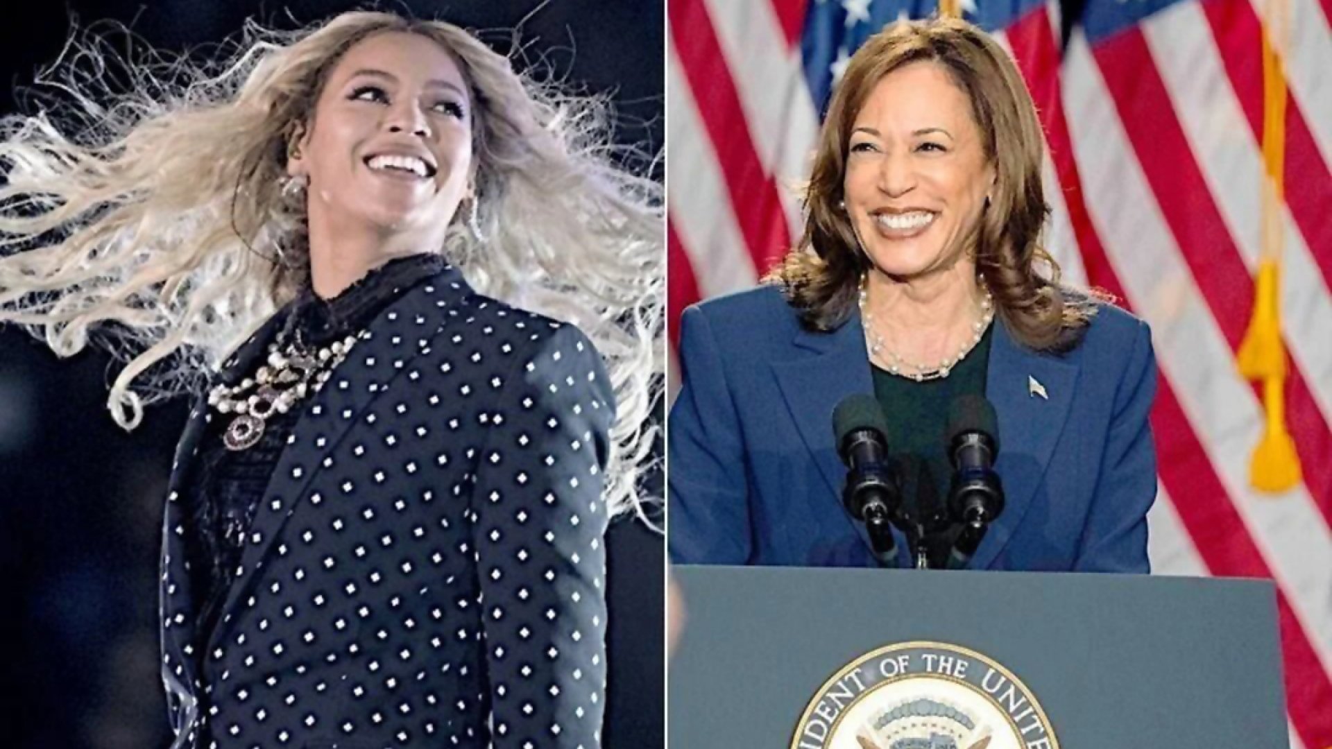 Beyoncé presta canción para campaña de Kamala Harris