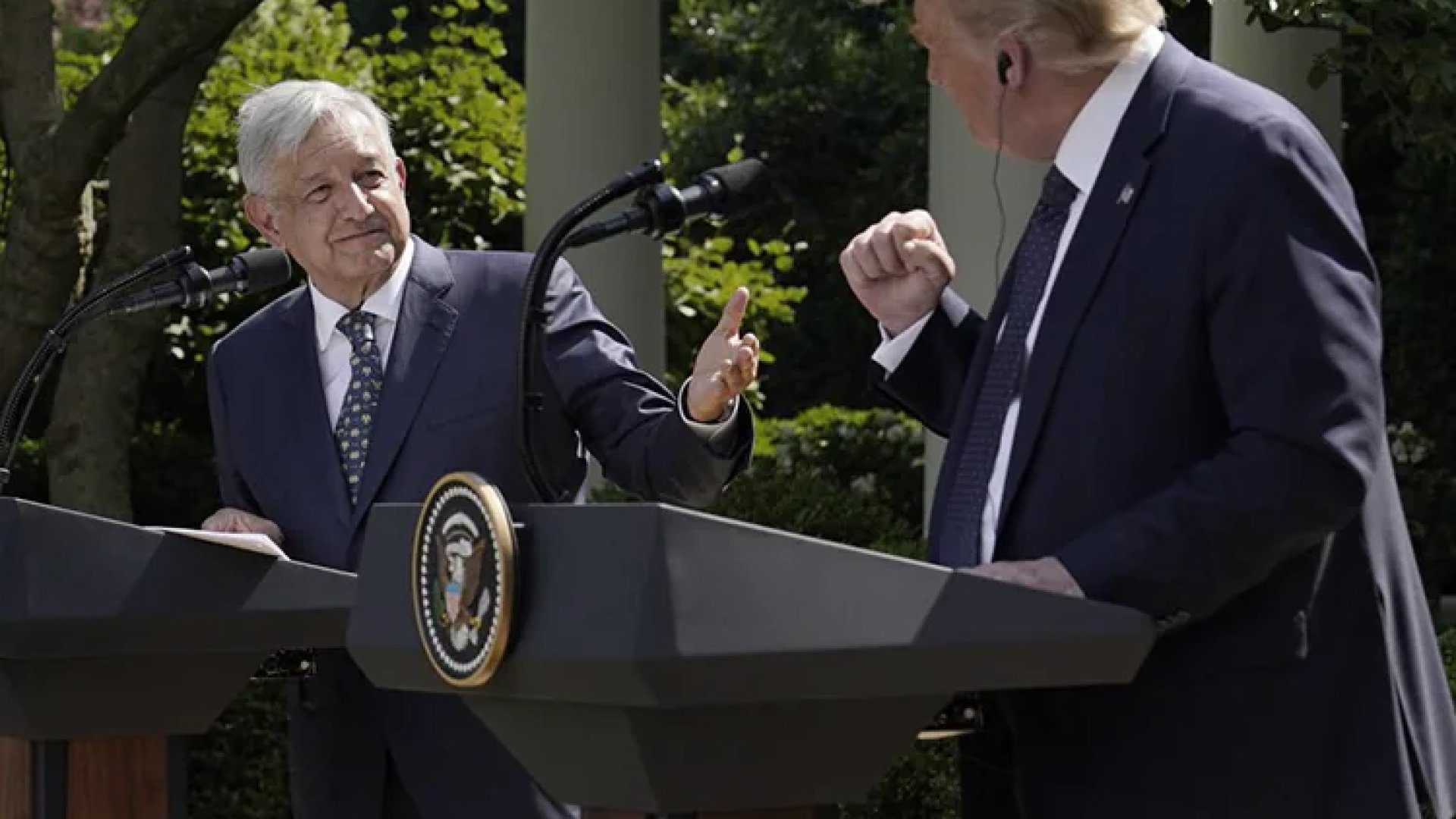 “No me mande a La Chingada antes de tiempo”, dice AMLO a Donald Trump