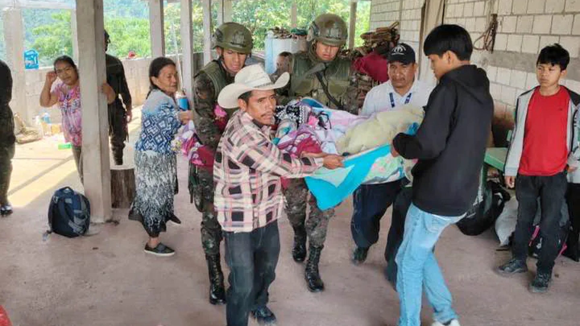 Guatemala da refugio a unos 600 desplazados de Chiapas por violencia entre cárteles del narco