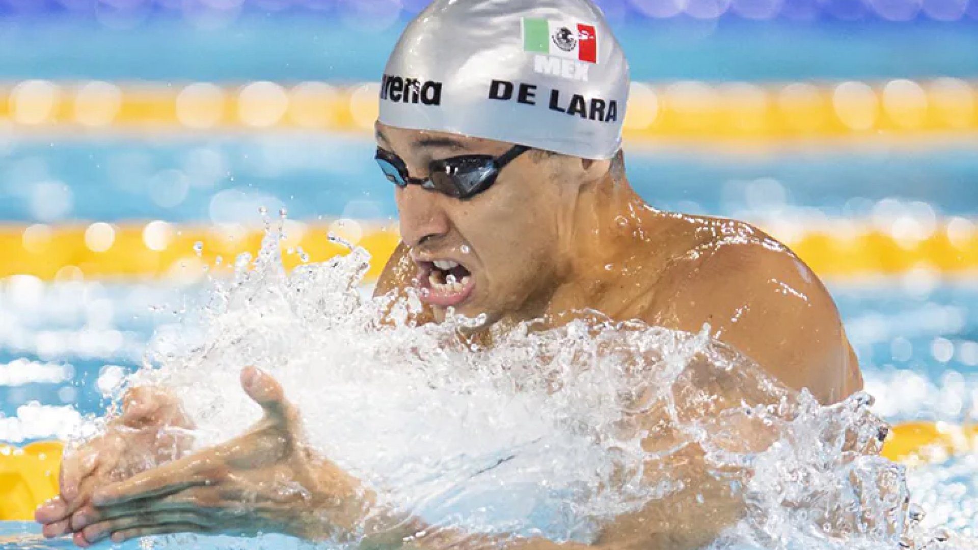 Descalifican al nadador mexicano Miguel de Lara en 100 metros pecho