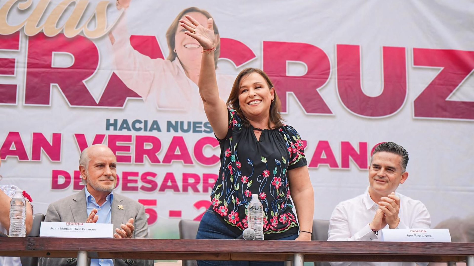 Orizaba muestra todo su apoyo a Rocío Nahle