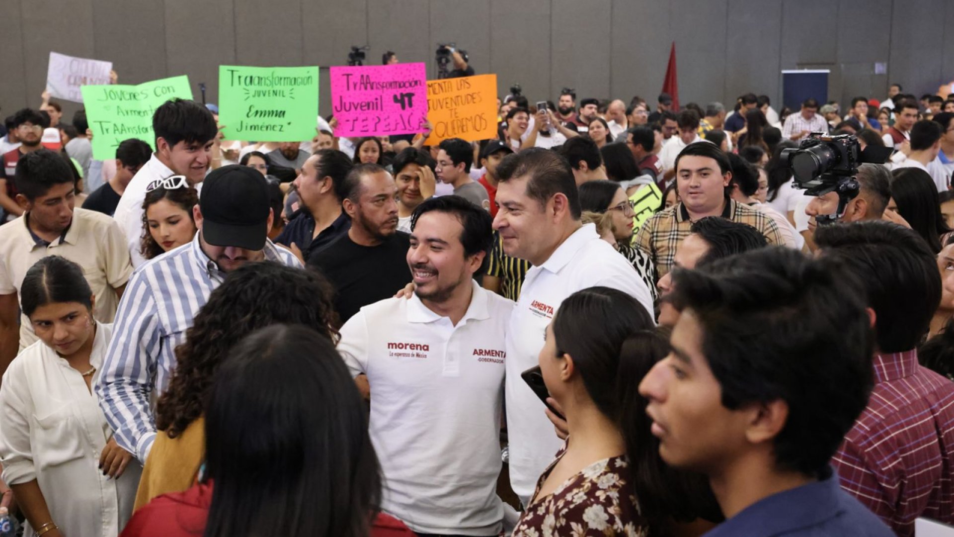 Futuro prometedor para las juventudes de Puebla: Alejandro Armenta