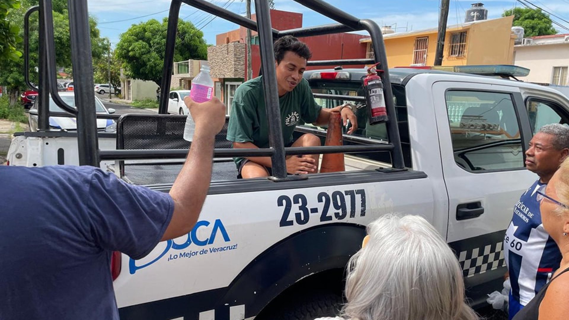 Irving Acosta, detenido por atropellar a acosador de mujeres