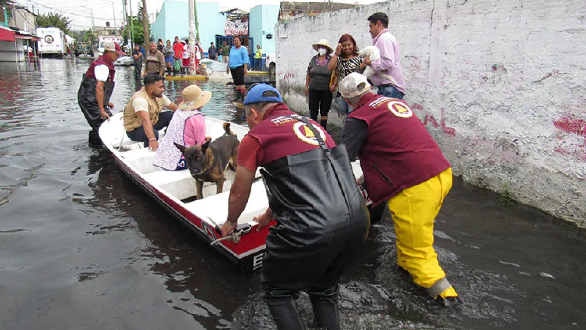 Continúa Chalco en emergencia por lluvias e inundaciones
