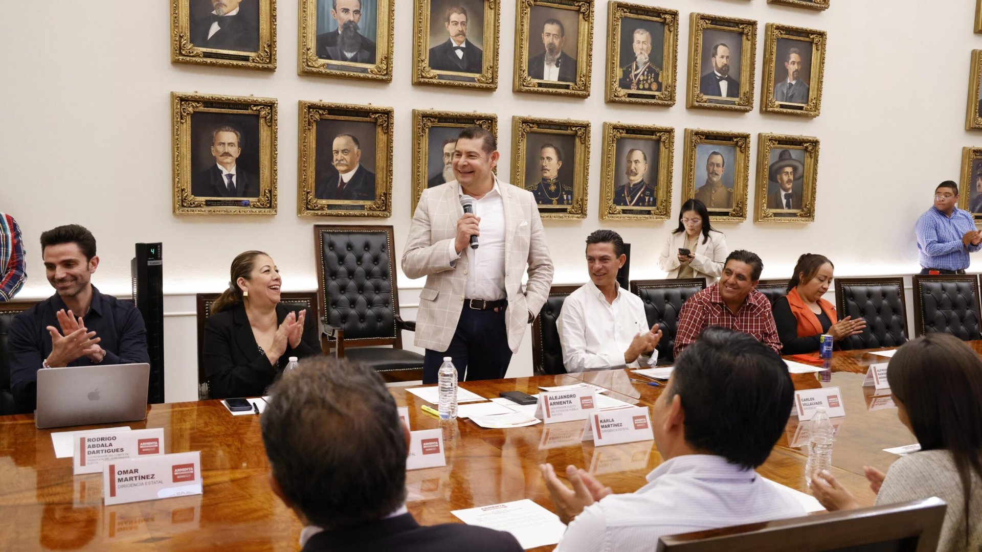 Armenta garantiza una gobernabilidad legítima y plural
