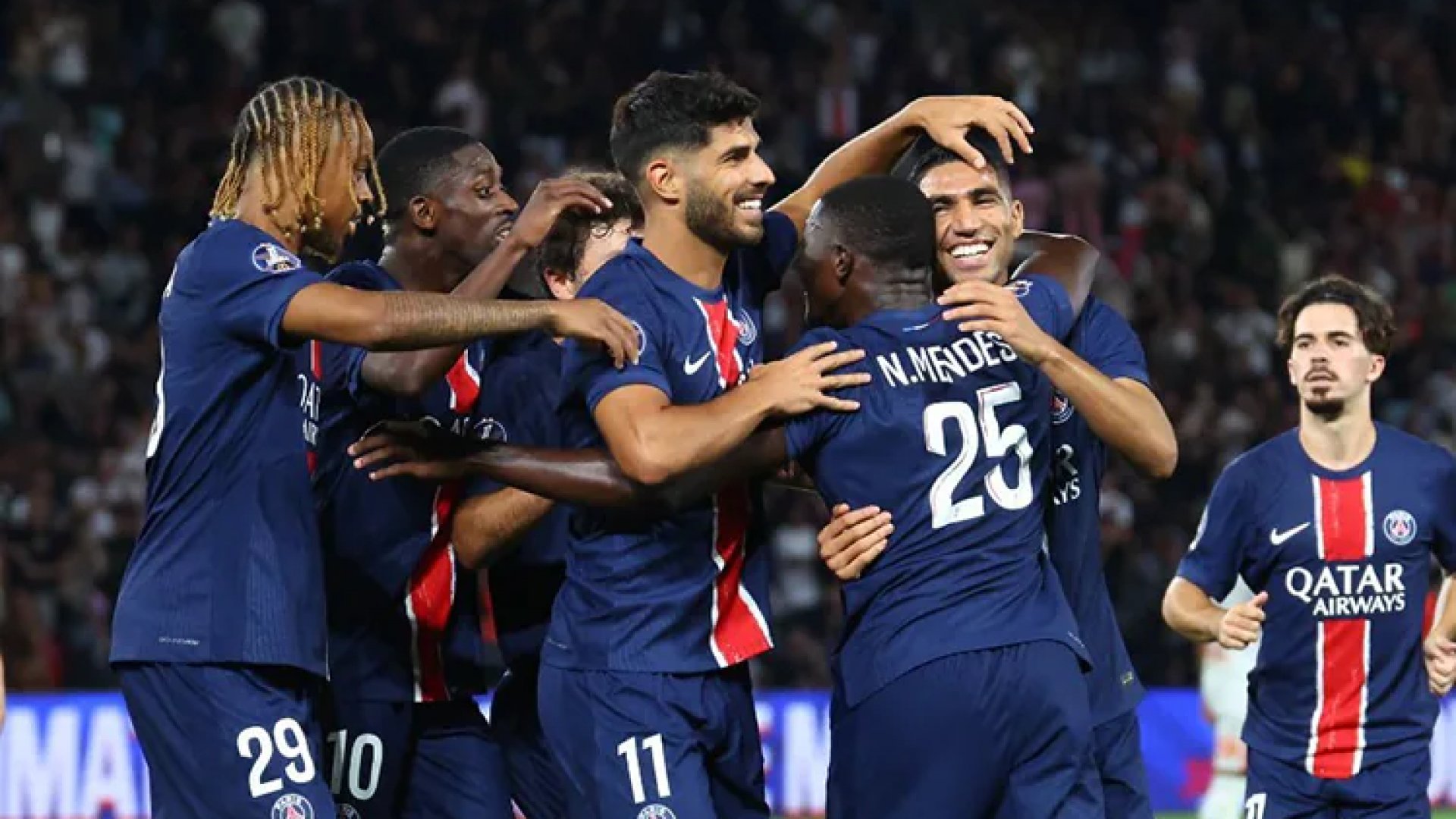 PSG le da cátedra al Montpellier con goliza 6-0
