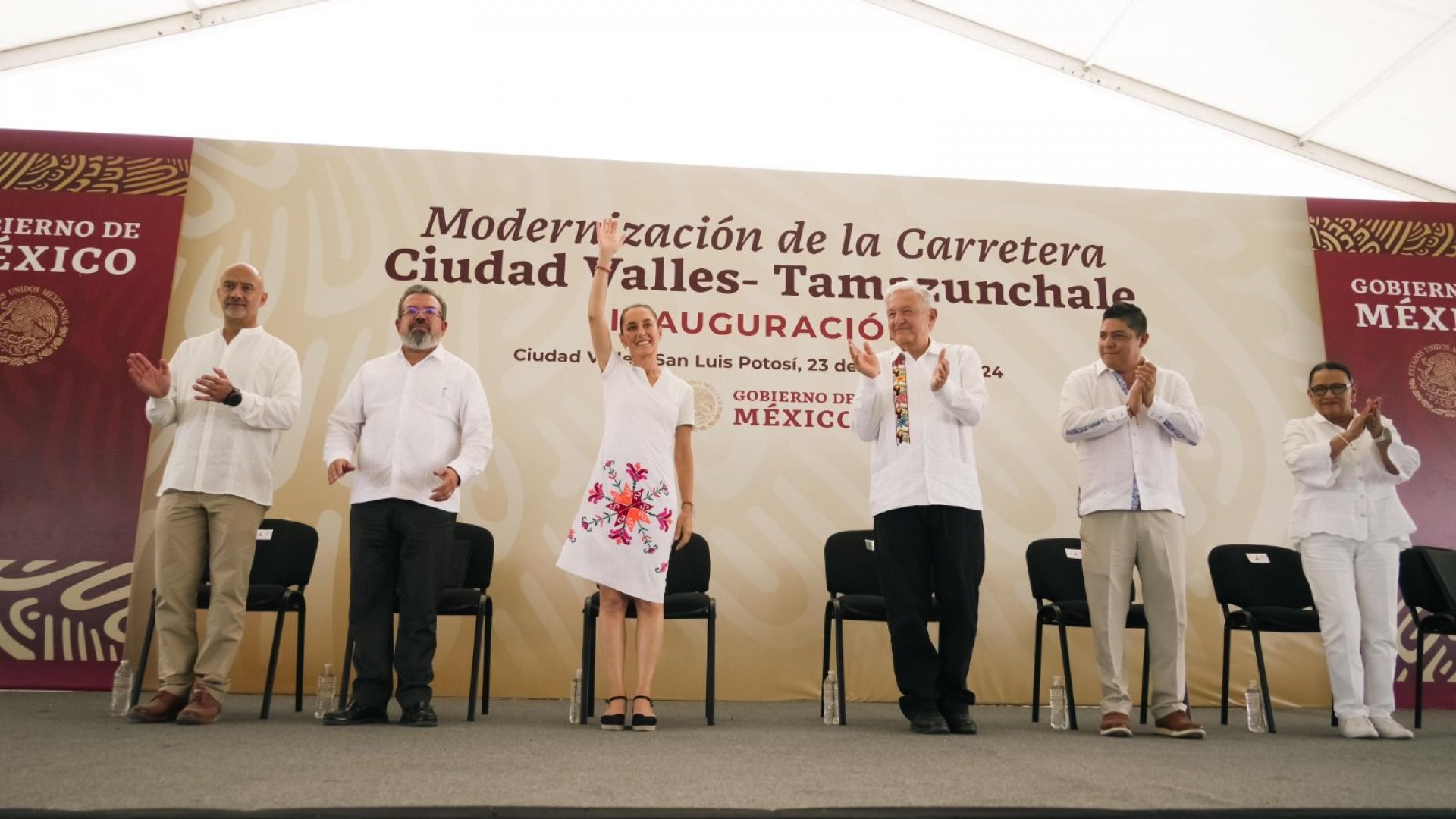 Continuar con la 4T quiere decir seguir apoyando a la Huasteca Potosina: Claudia Sheinbaum