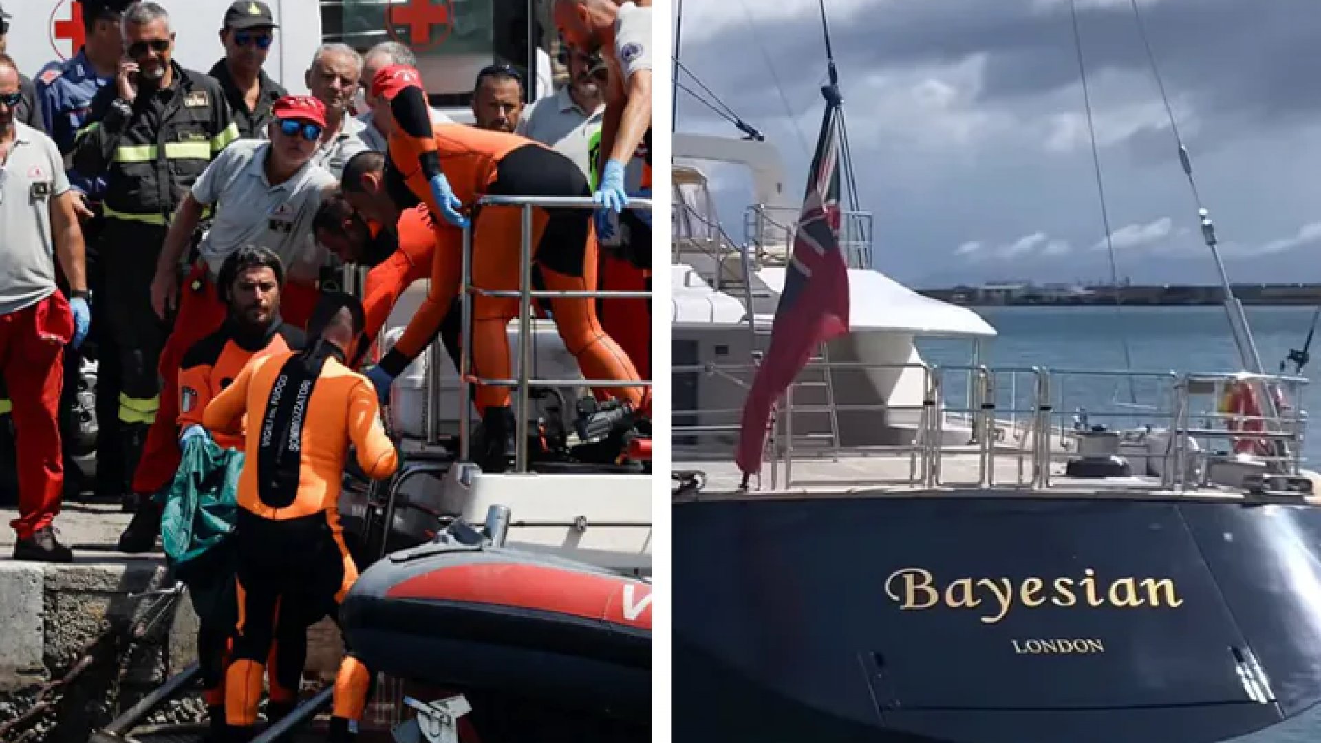 Investigan al capitán del Bayesian por homicidio involuntario y naufragio