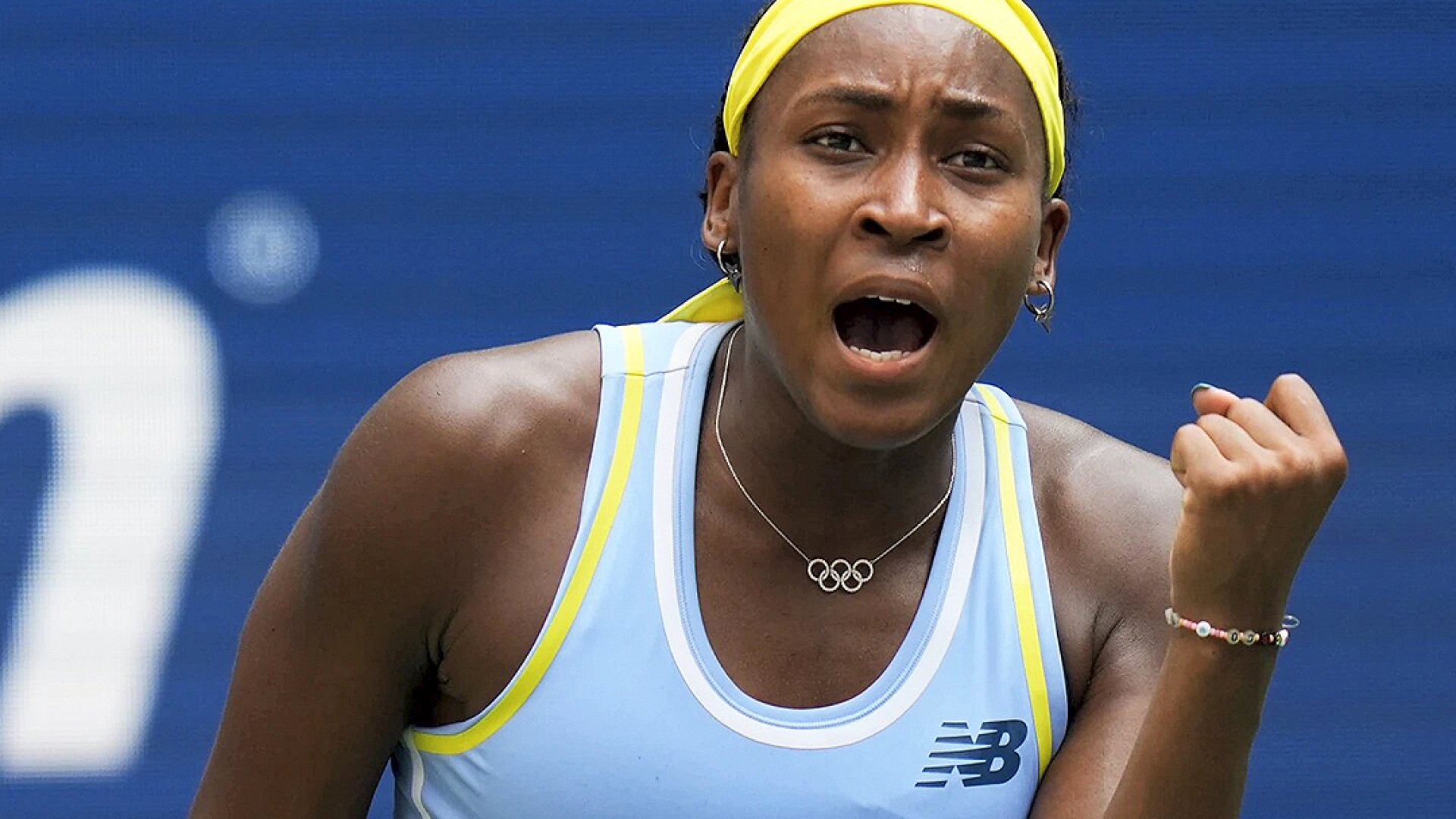 Coco Gauff brilla en su debut en el Abierto de Estados Unidos