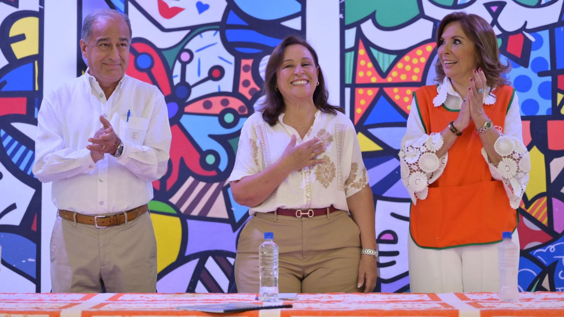 Rocío Nahle visita el Centro de Rehabilitación Integral de Veracruz