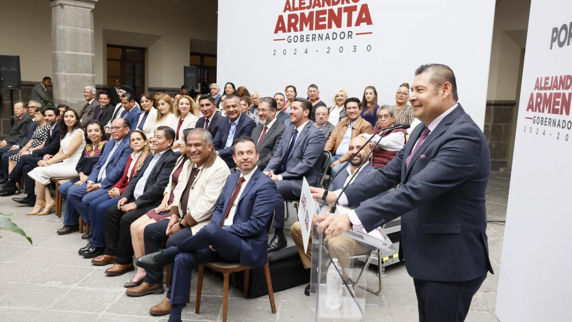 Con unidad y lealtad a Puebla se construye un gobierno transparente: Alejandro Armenta