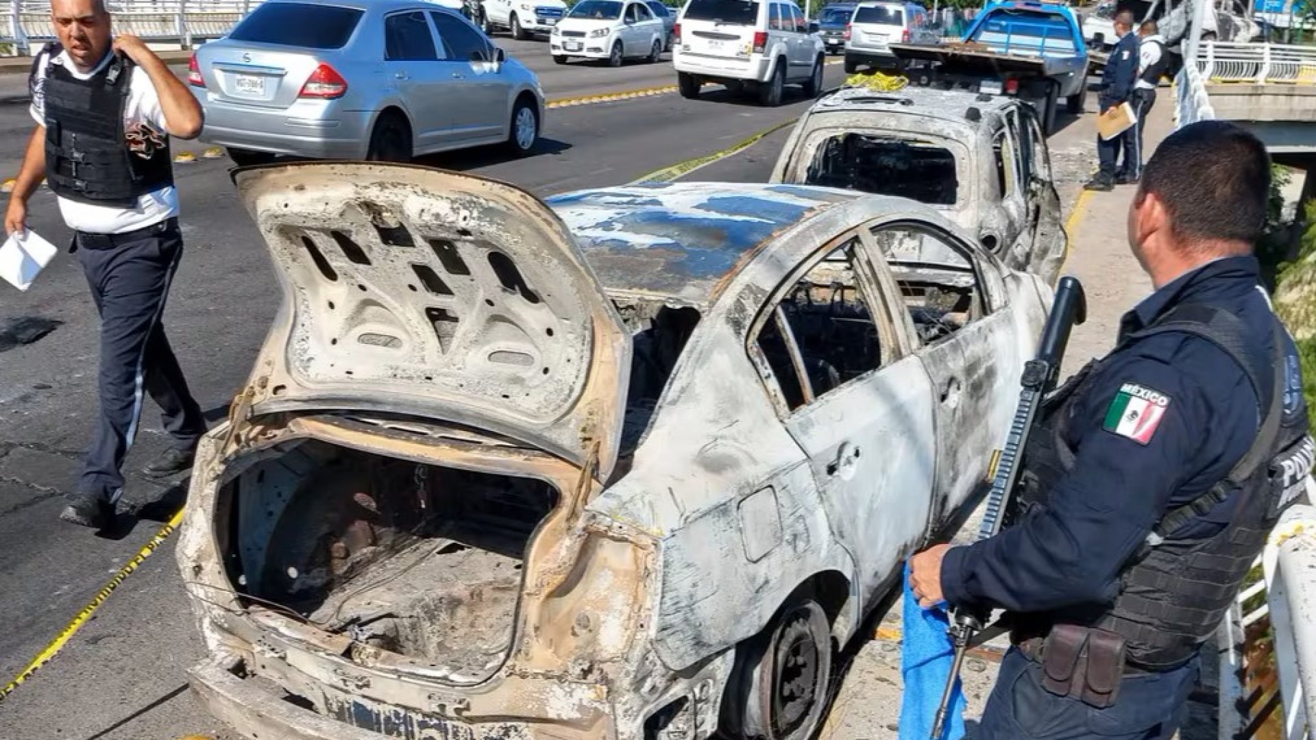 Estallan enfrentamientos entre el Ejército y civiles armados en Culiacán