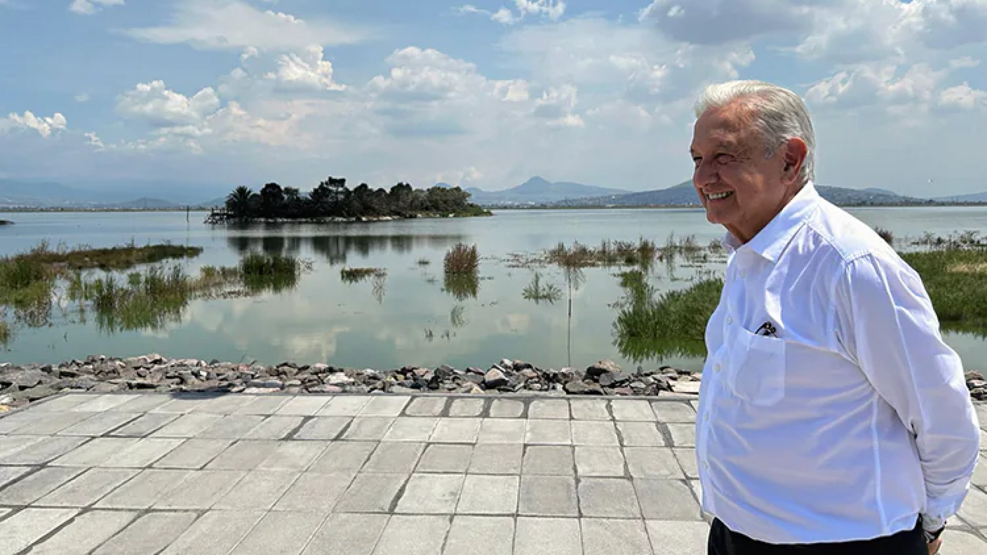 Inaugura AMLO Parque Ecológico Lago de Texcoco