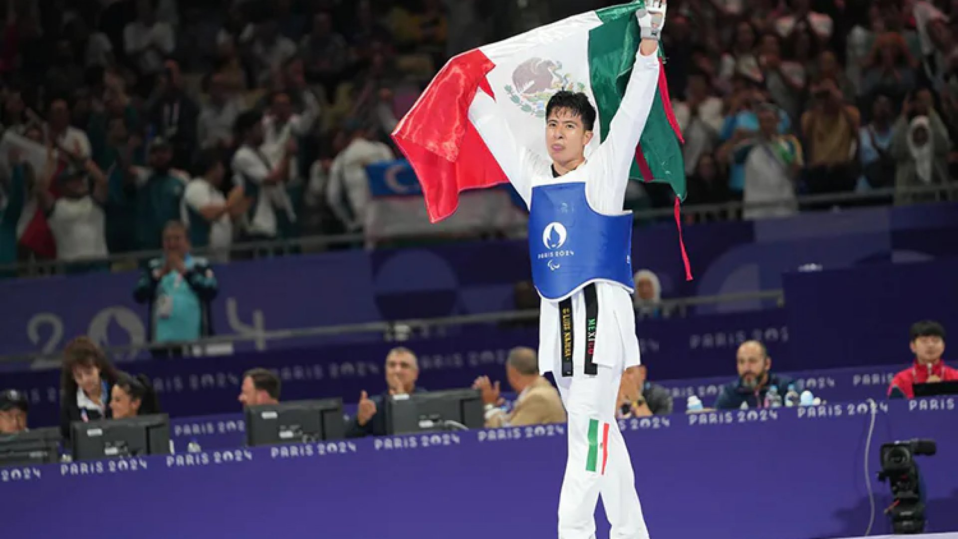 Mario Nájera brilla con medalla de plata en parataekwondo de París 2024