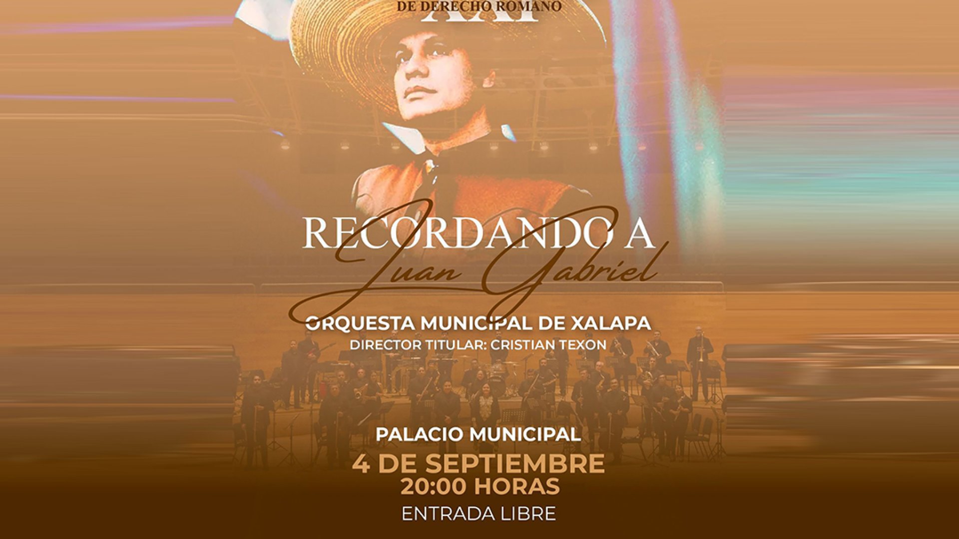 Invita Ayuntamiento a concierto ‘Recordando a Juan Gabriel’