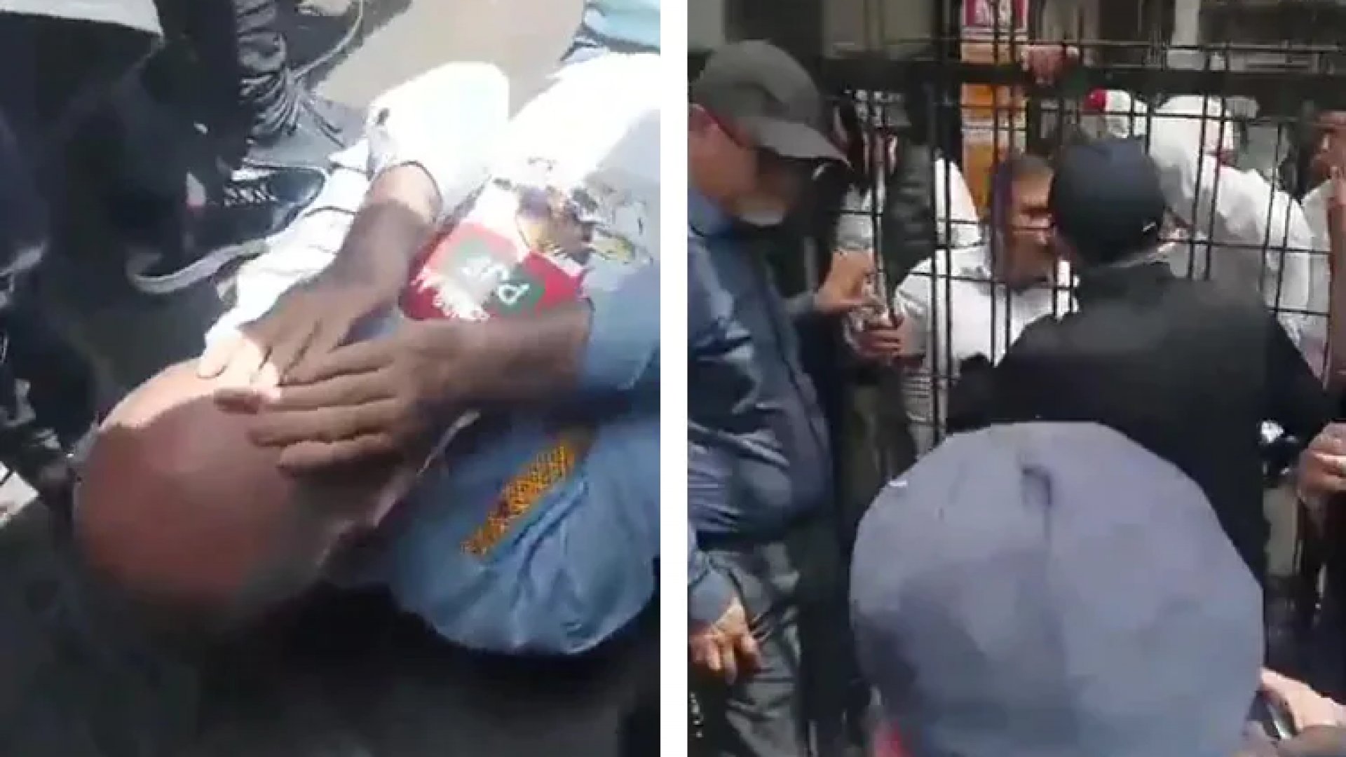 Agreden a magistrado en Xalapa durante protesta por reforma judicial