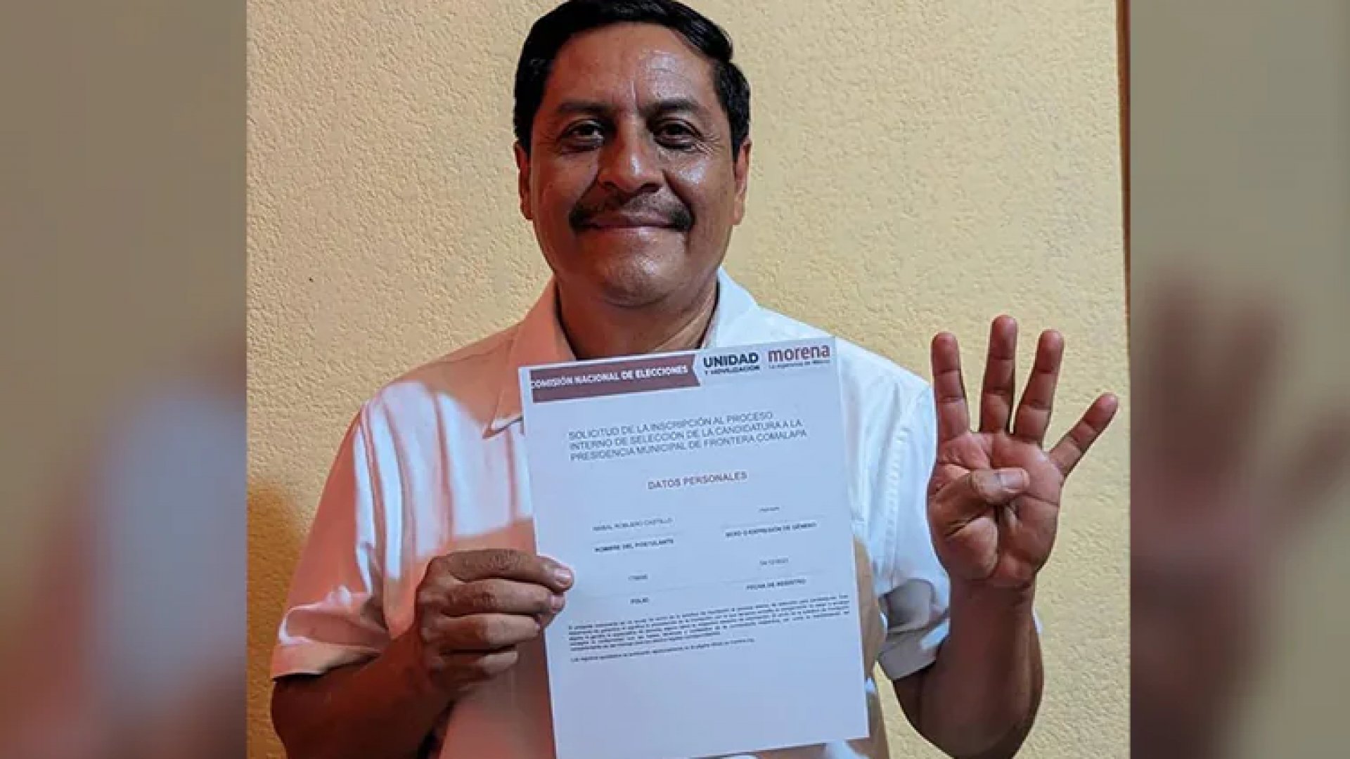 Secuestran al alcalde electo de Comalapa, Chiapas, Aníbal Roblero