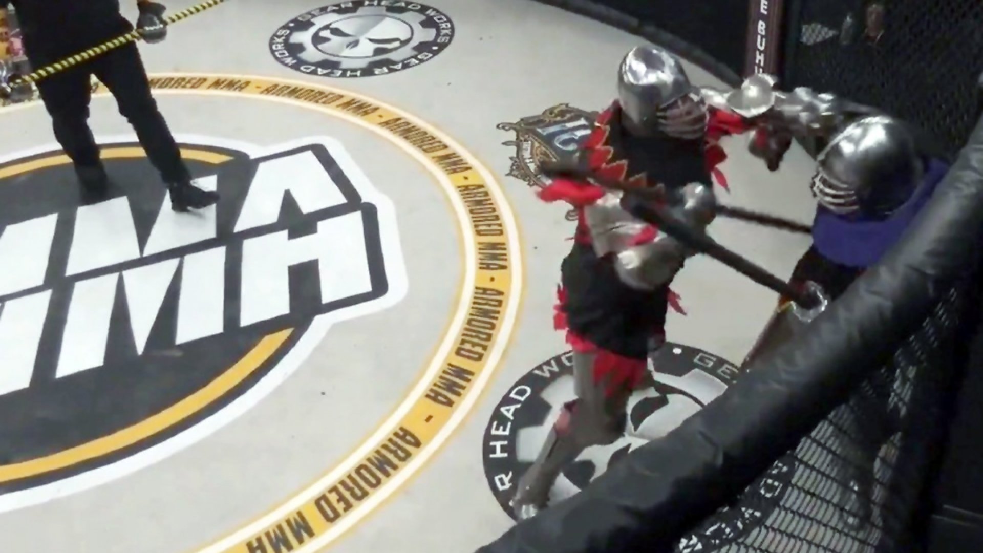 ¡De moda! Los brutales combates al estilo medieval en la MMA