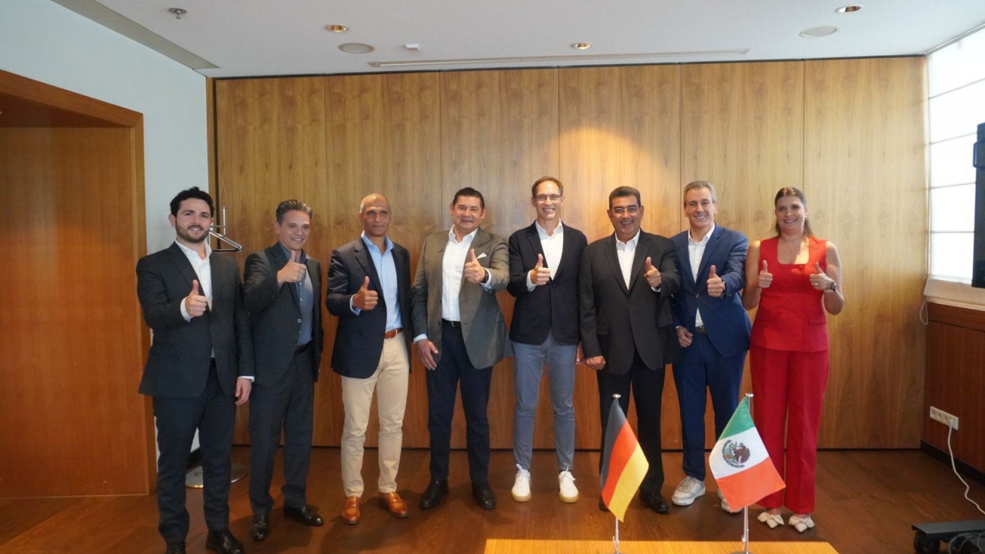 Armenta promueve cooperación internacional con Alemania para la innovación en Puebla