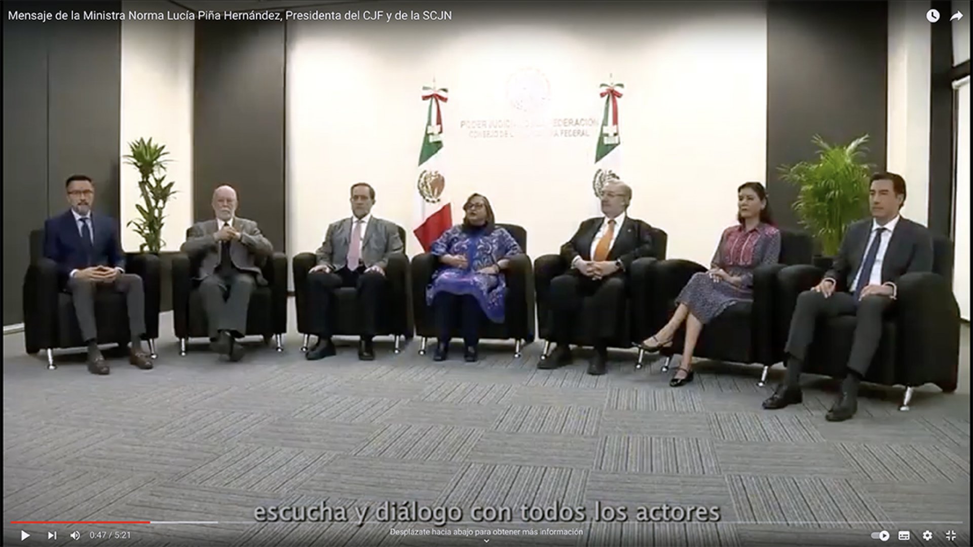 La ministra Norma Piña propone una reforma alternativa a la de López Obrador