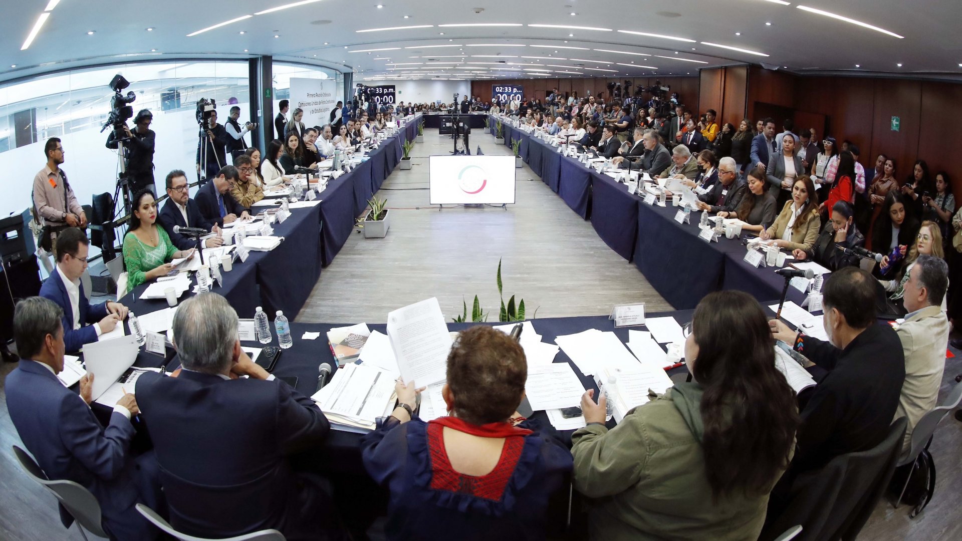 Comisiones del Senado aprueban en lo general minuta de reforma al Poder Judicial
