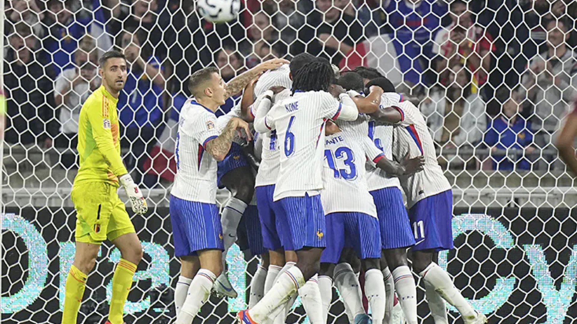 Francia obtiene victoria ante Bélgica en la Nations League