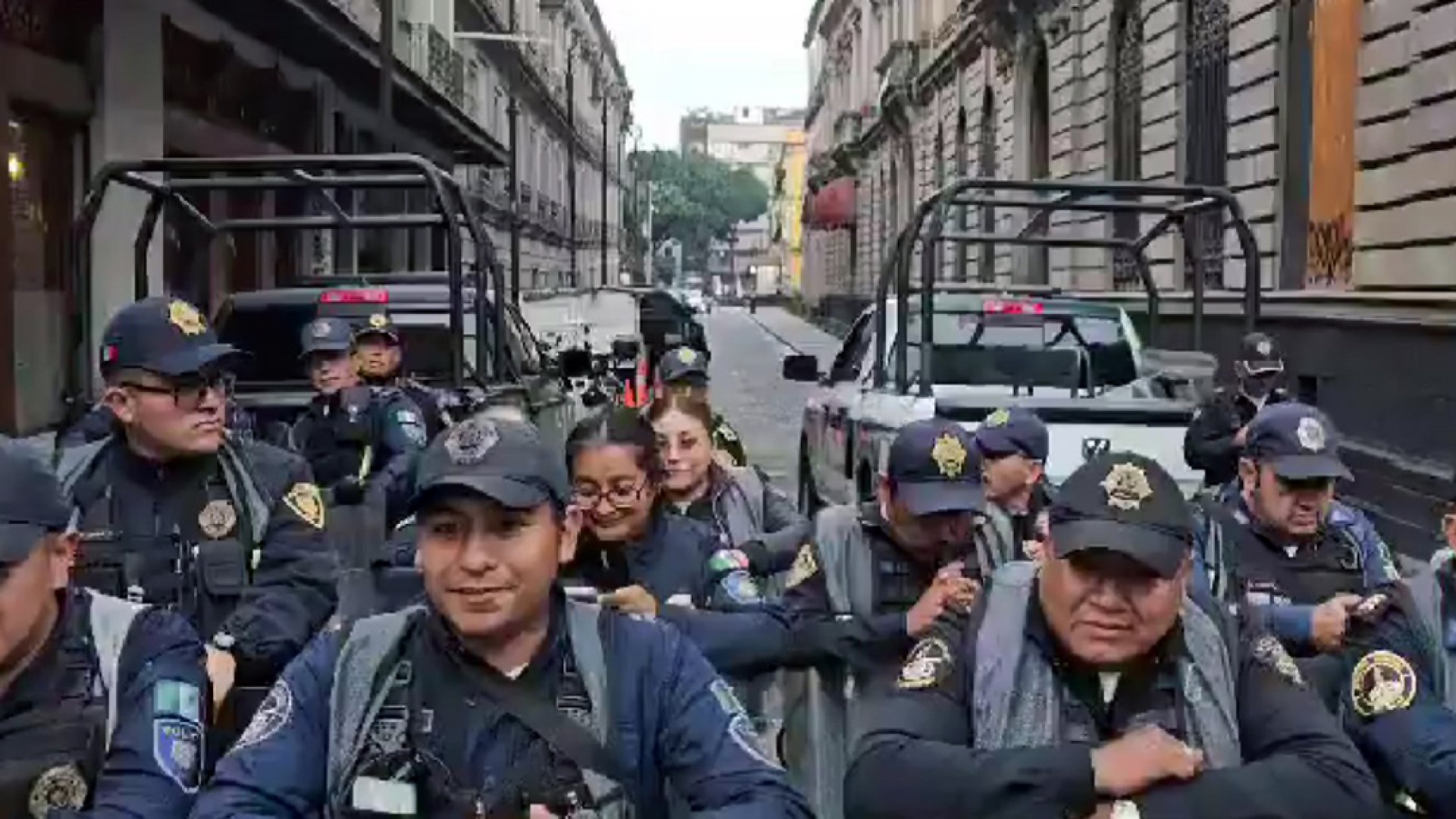 Policía de CDMX resguarda inmediaciones de Casona de Xicoténcatl
