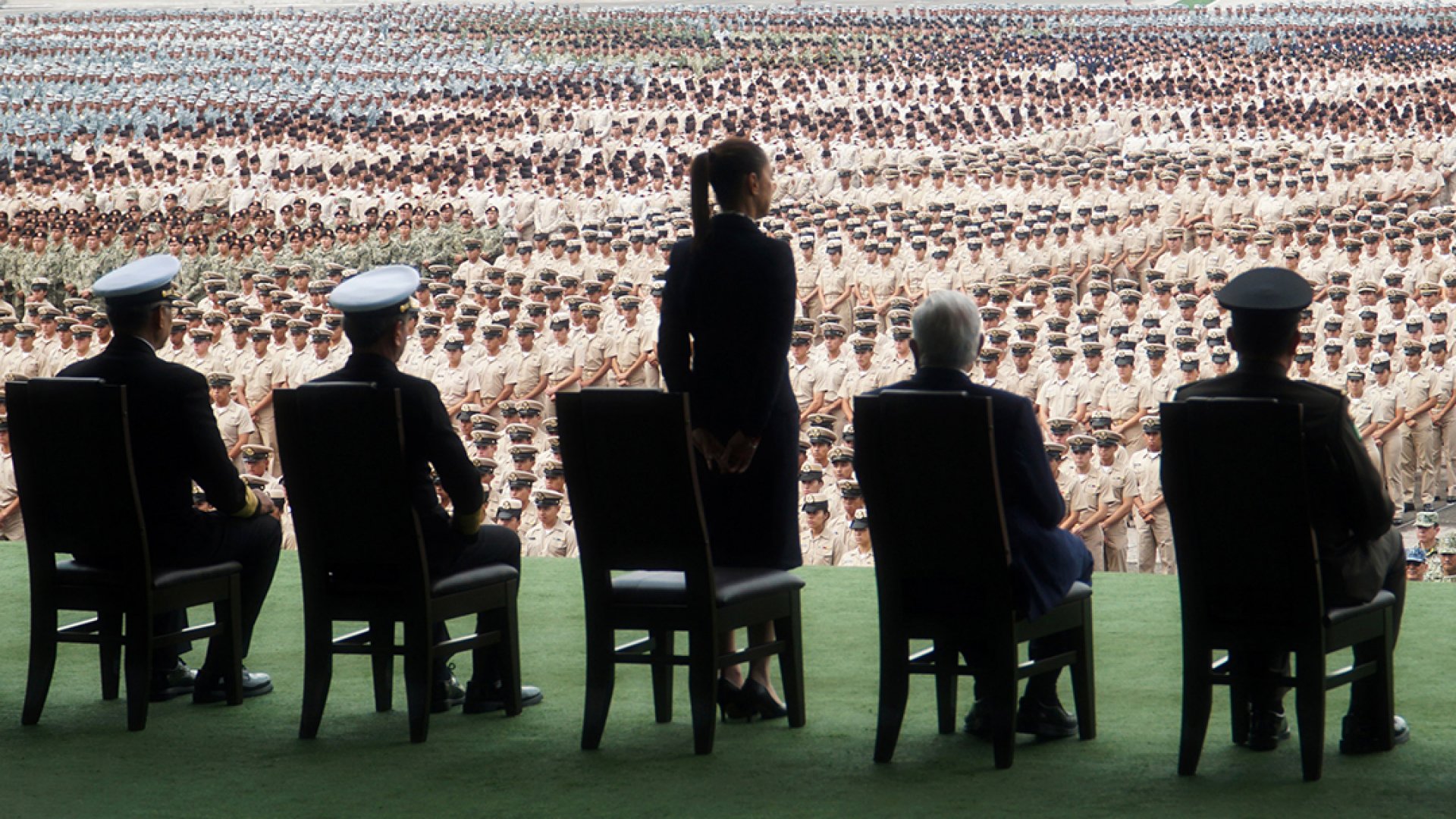 AMLO celebra primer discurso de Sheinbaum a las Fuerzas Armadas