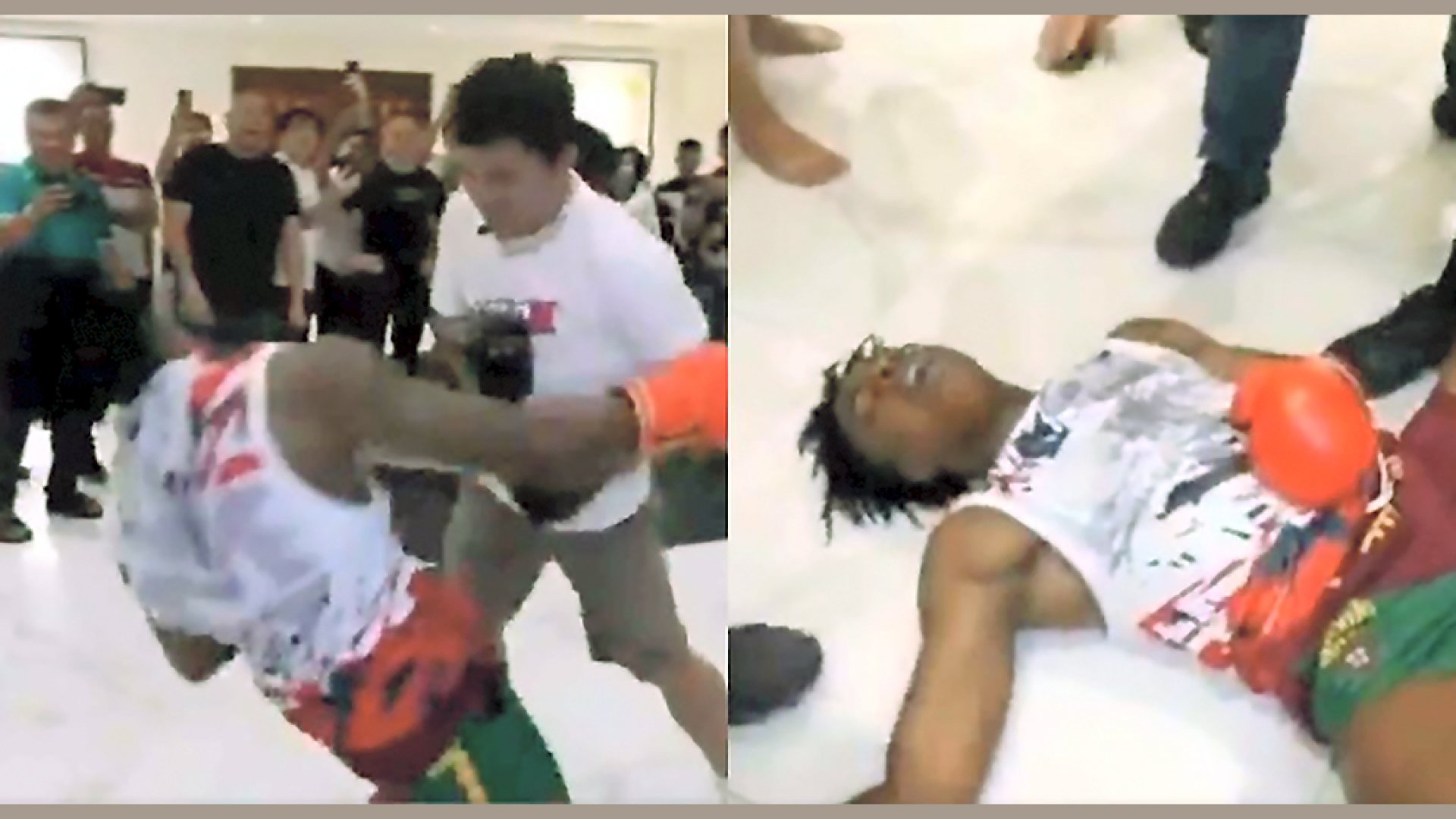 iShowSpeed es noqueado por Manny Pacquiao durante sparring