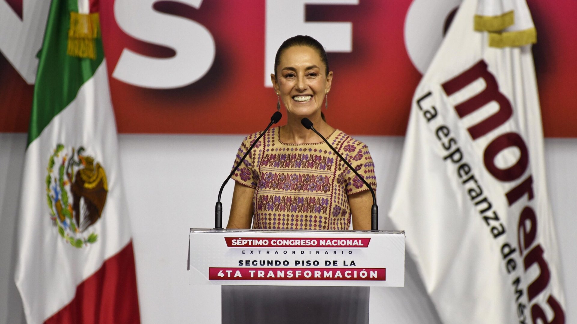 En la 4T, creemos en un México de libertades, justicia, soberanía y democracia: Sheinbaum