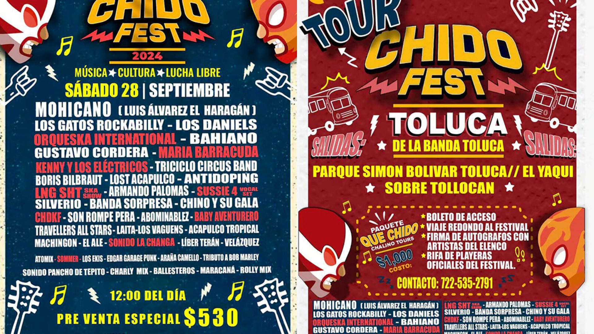 Llega a la CDMX el Chido Fest, un festival disruptor, con un elenco de ensueño