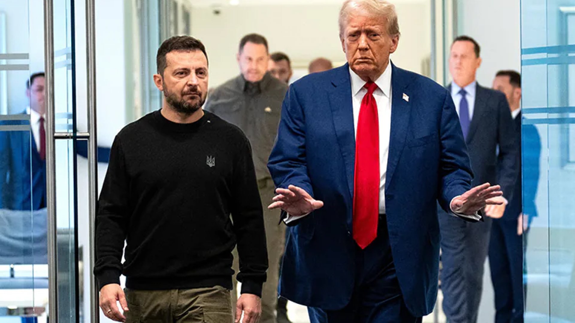 Trump se reúne con Zelenski y dice que es hora de poner fin a la guerra de Rusia