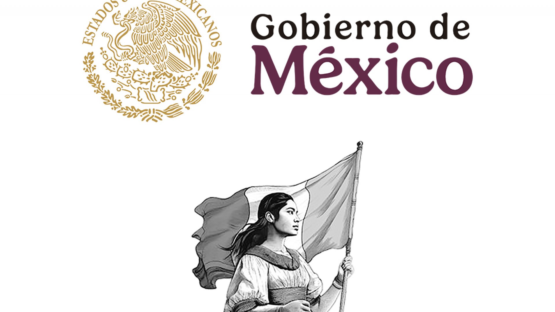 Presenta Sheinbaum el emblema del Gobierno de México