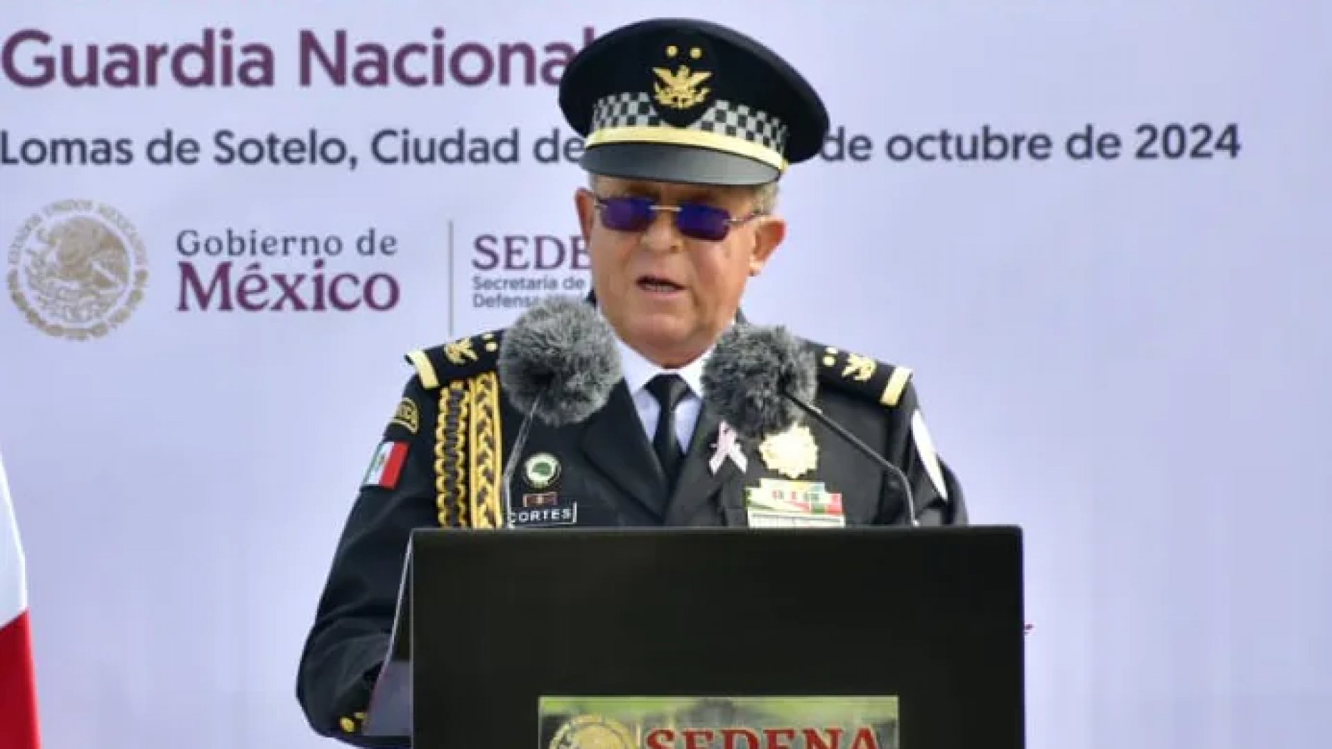 Hernán Cortés Hernández asume el mando interino de la Guardia Nacional