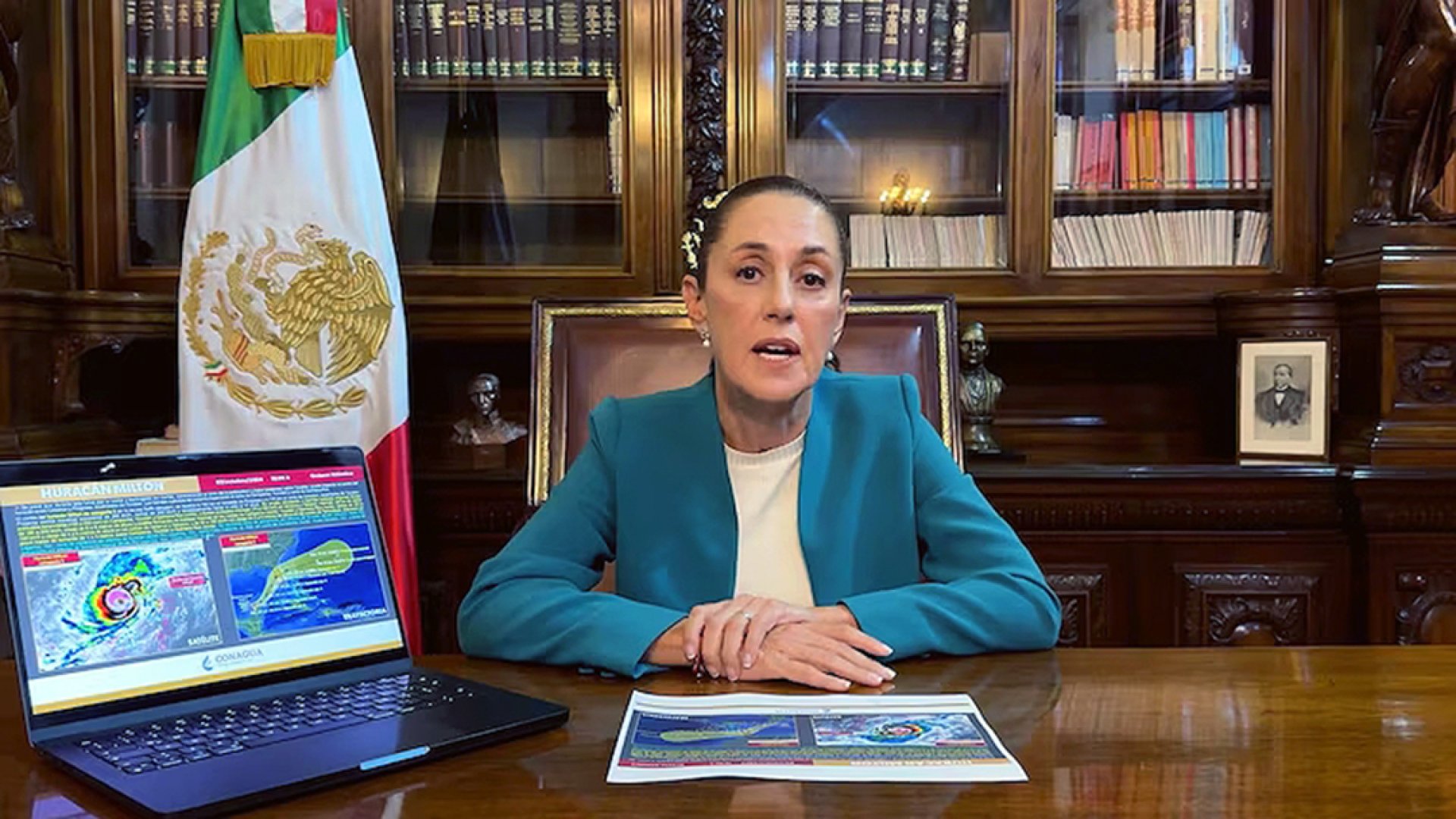 Huracán Milton cambia trayectoria, impactaría en Progreso y Río Lagartos, Yucatán